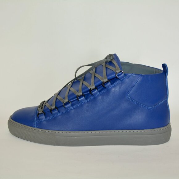 NEW BALENCIAGA HITOP LEATHER SNEAKERS US 6 EU 39 MENS